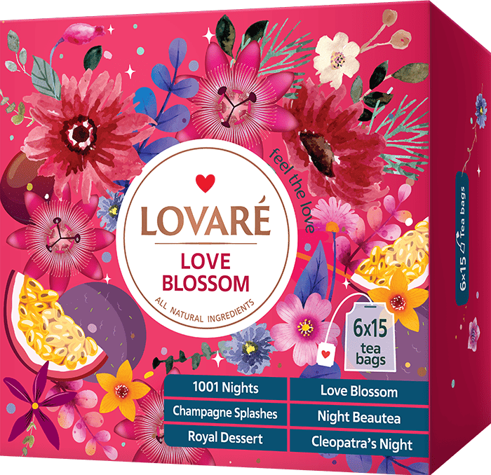 Collection of teas “LOVE BLOSSOM” 90 bags